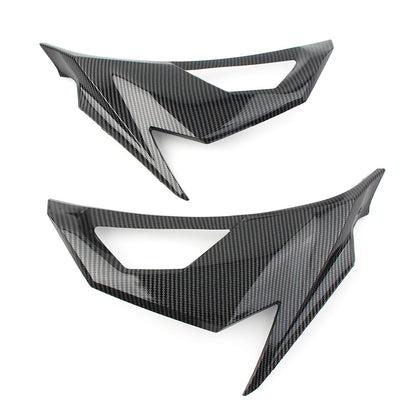ya 5 8.7 for Kawasaki 400 EX400 FAIRING COWL TURN SIGNAL PANEL COVER CARBON FIBER