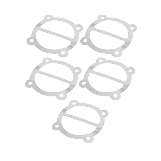ya 1 7.2 5Pcs 85mm Dia Air Compressor Cylinder Head Gasket Silver Tone