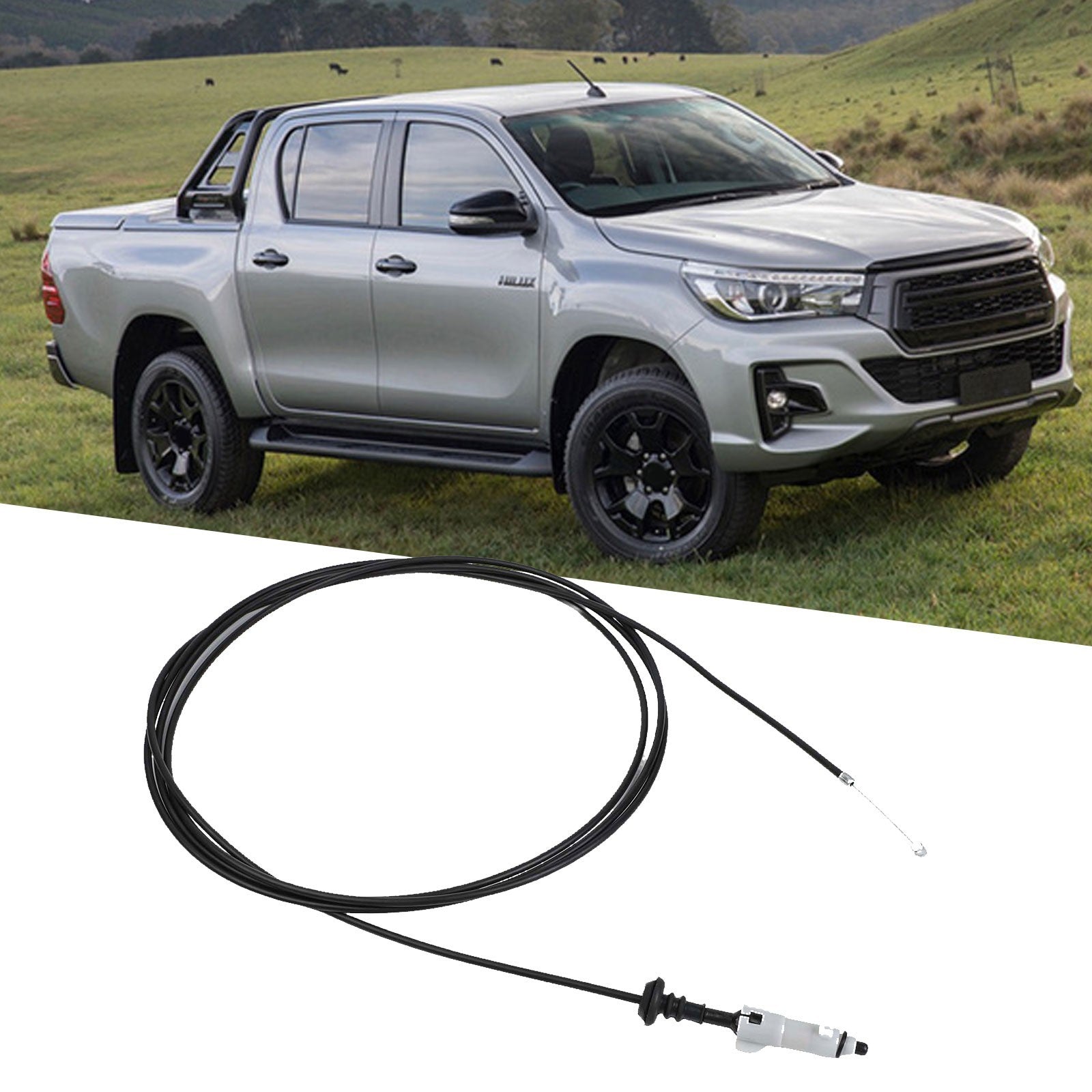 ya 5 8.7 Reliable for for Toyota For Hilux Fuel Lid Cable ABS Material and LHD Design