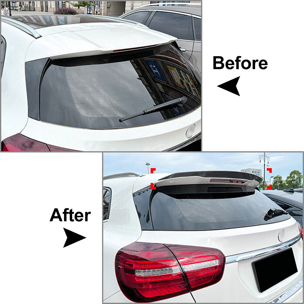 ya 3 6.25.3 Rear Roof Trunk Spoiler Rear Wing Lip for Mercedes-benz GLA Class X156 GLA180