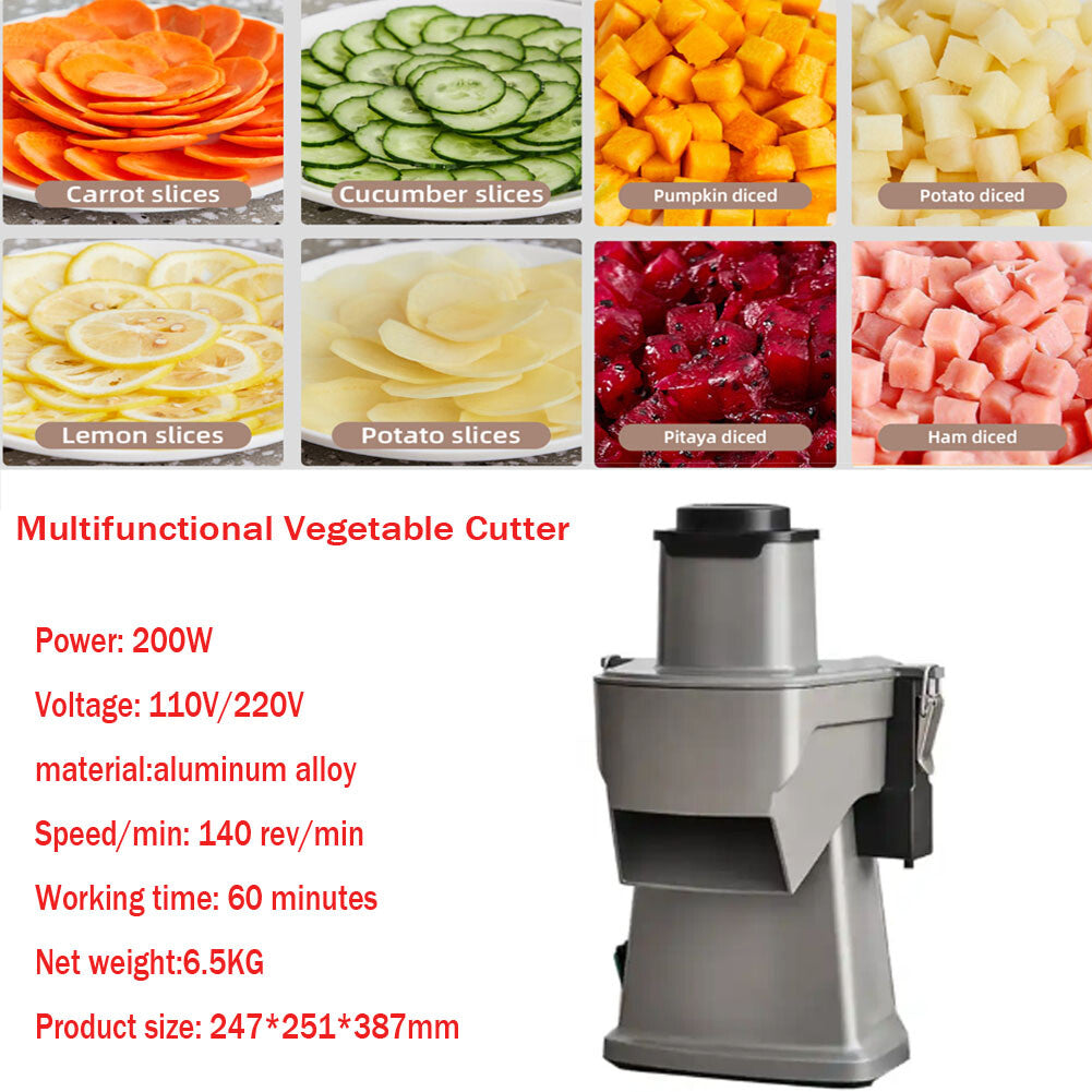 ya 26 Commercial vegetable cutter Electric Multifunctio l Vegetable Cutter Slicer