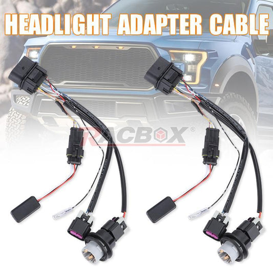 ya 1 7.3 13-18 for Ram Factory Projector Headlights to Aftermarket Headlights Conversion Kit
