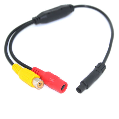 ya 5 8.7 Car Video Cable RCA-4PIN For Car Rear View Backup Camera Connect Car Monitor DVD