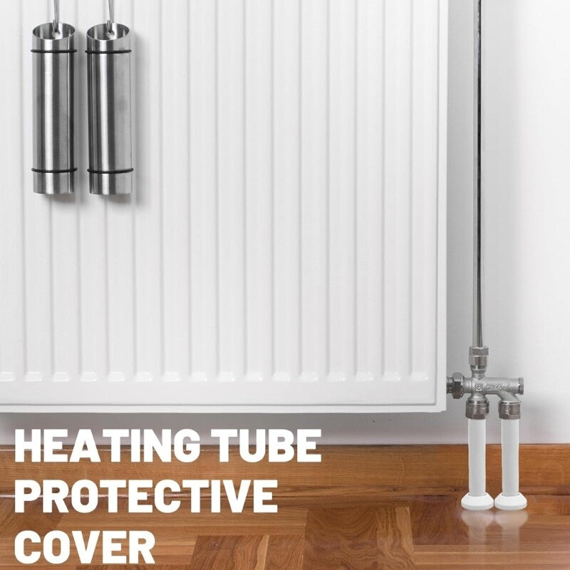 ya 14 Radiator Pipe Covers Sleeve Plastic Decorative Covers Easy to Installation