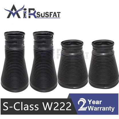 ya 1 8.12 baidi 4X Front Rear Air Suspension Shock Dust Cover for Mercedes S-Class W222 X222