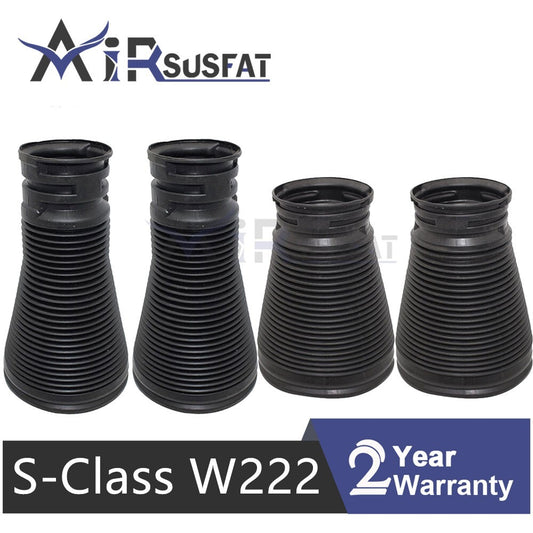 ya 1 8.12 baidi 4X Front Rear Air Suspension Shock Dust Cover for Mercedes S-Class W222 X222