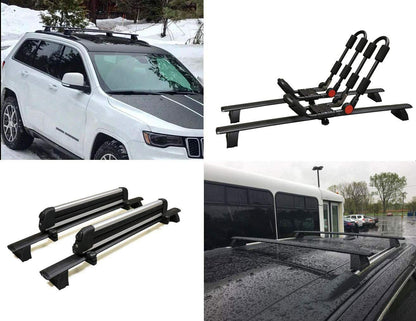 ya 5 8.7 2011-2020 Roof Rail Rack Cross Bar Crossbar Aluminum Fit for Jeep for Grand Cherokee