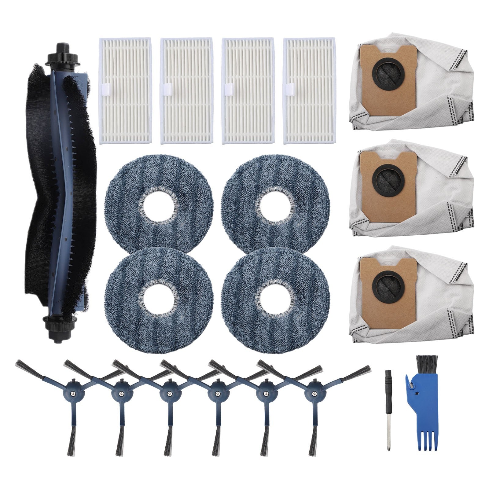 ya 25 Replacement Filter and Mop Cloths for For Omni C20 Vacuum Cleaner