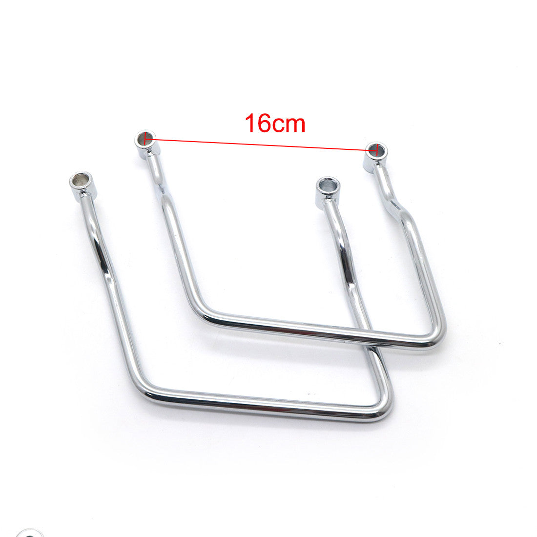 ya 12 5.21 16cm Saddle bag Support Bar Bars Mount Bracket for Kawasaki Vulcan 750 VN750A