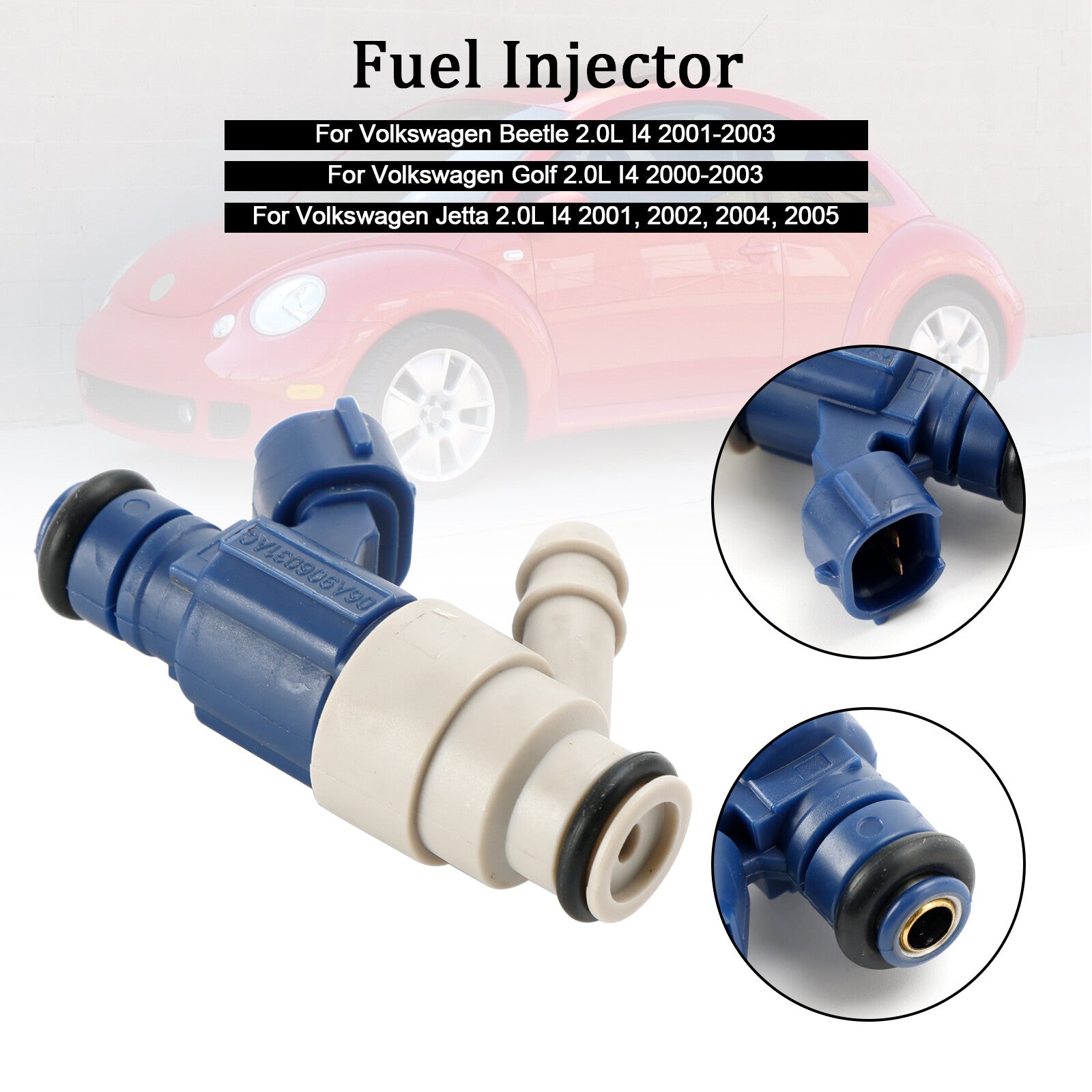 ya 1 8.5.2 1PCS Fuel Injector 0280155995 for VW for Golf Beetle for Jetta 2.0L I4 2000-05