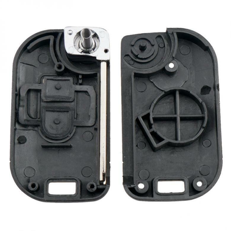ya 5 8.7 2 Button Flip Folding Remote Key Shell Car Case Fob Cover for Nissan Qashqai