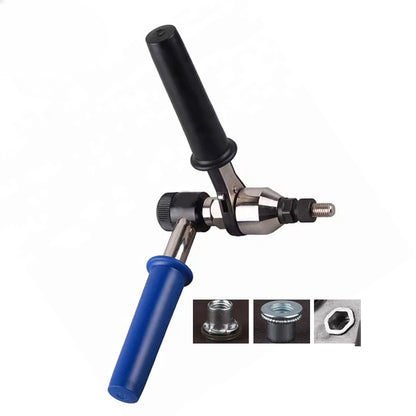 ya 14 Handheld Short Body Ratchet Rivet Nut Handheld Riveter for M6-M12 Rivet Stud