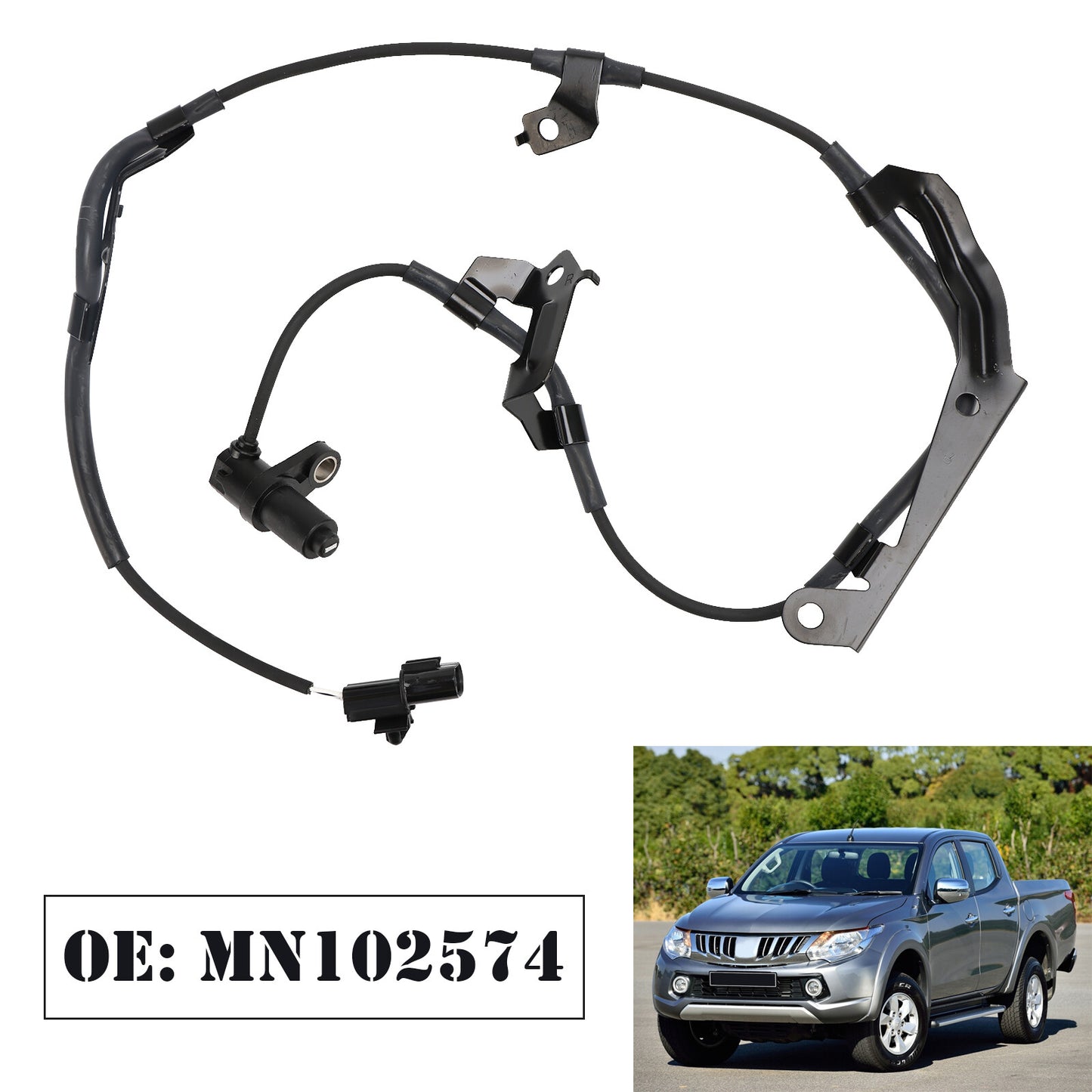 ya 1 8.5.1 ABS Wheel Speed Sensor Front Right For L200 2.5DID B40 MN102574