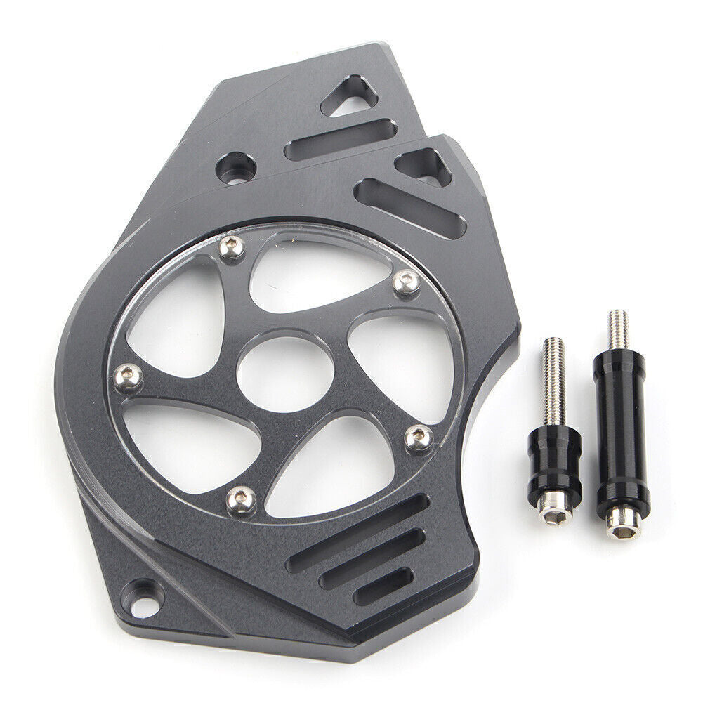 ya 5 8.7 Front Sprocket Chain Guard Cover Engine Cap Fit for Kawasaki ER6N ER6F 2006-17 Grey