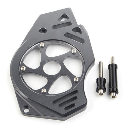 ya 5 8.7 Front Sprocket Chain Guard Cover Engine Cap Fit for Kawasaki ER6N ER6F 2006-17 Grey