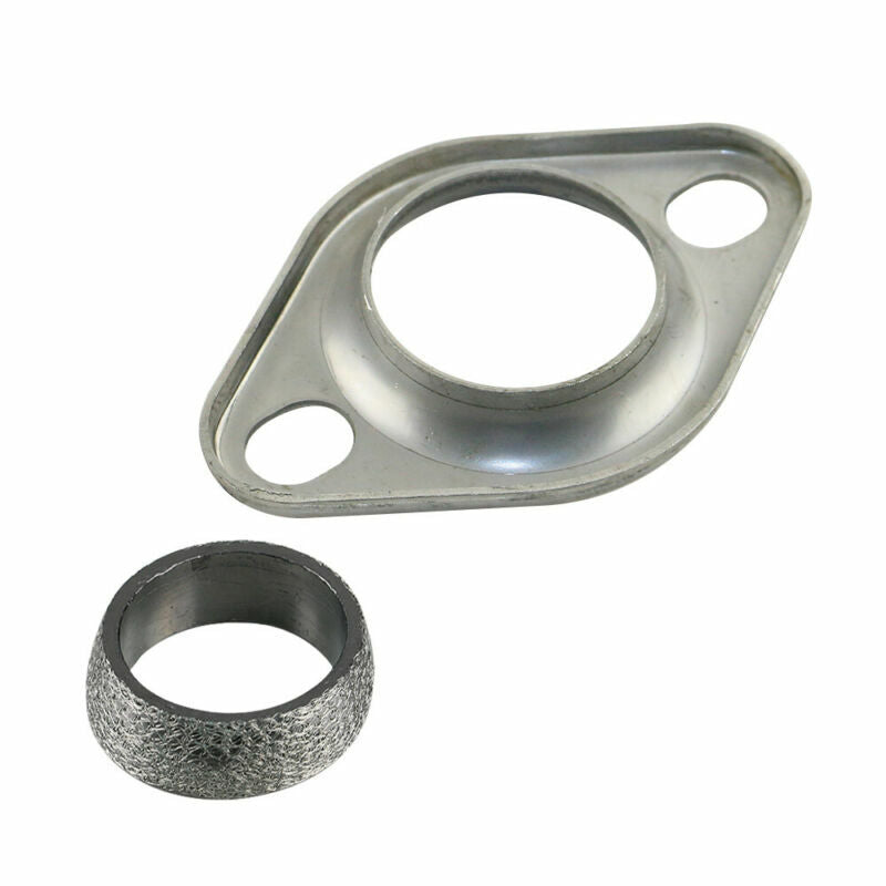 ya 1 6.30 New 2'' Collector Flange & Donut Flange Header Stainless Steel w/ Gasket