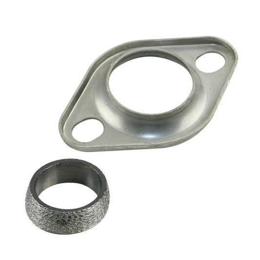 ya 1 6.30 New 2'' Collector Flange & Donut Flange Header Stainless Steel w/ Gasket