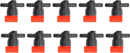 ya 5 8.7 10 PCS 1/4 Fuel Shut Off Valve Gas Fuel Cut Off Valve for Oregon 07-406 Toro
