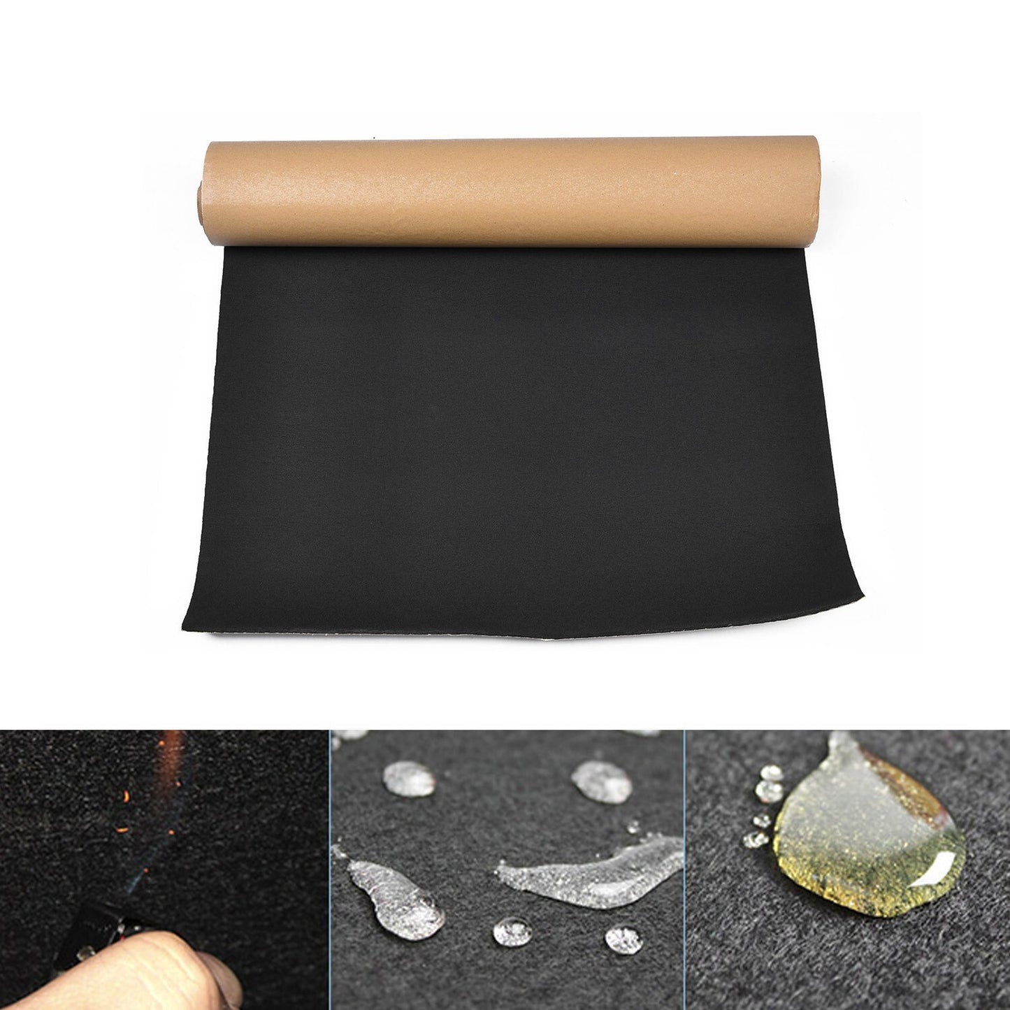 ya 5 8.7 Car Heat Insulation Foam Sound Deadening Mat 11.8X19.7 Firewall Waterproof