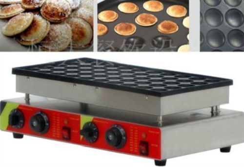 ya 25 New 50pcs 110v 220v Electric Dutch Pancakes Poffertjes Maker Machine Baker b