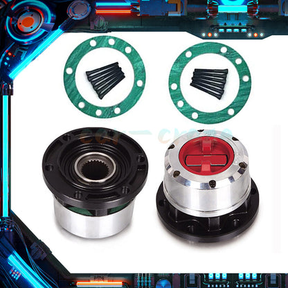 ya 5 8.7 2 PCS MANUAL LOCKING HUB for SUZUKI SAMURAI for SIERRA SIDEKICK LOCK OUTS AVM438HP