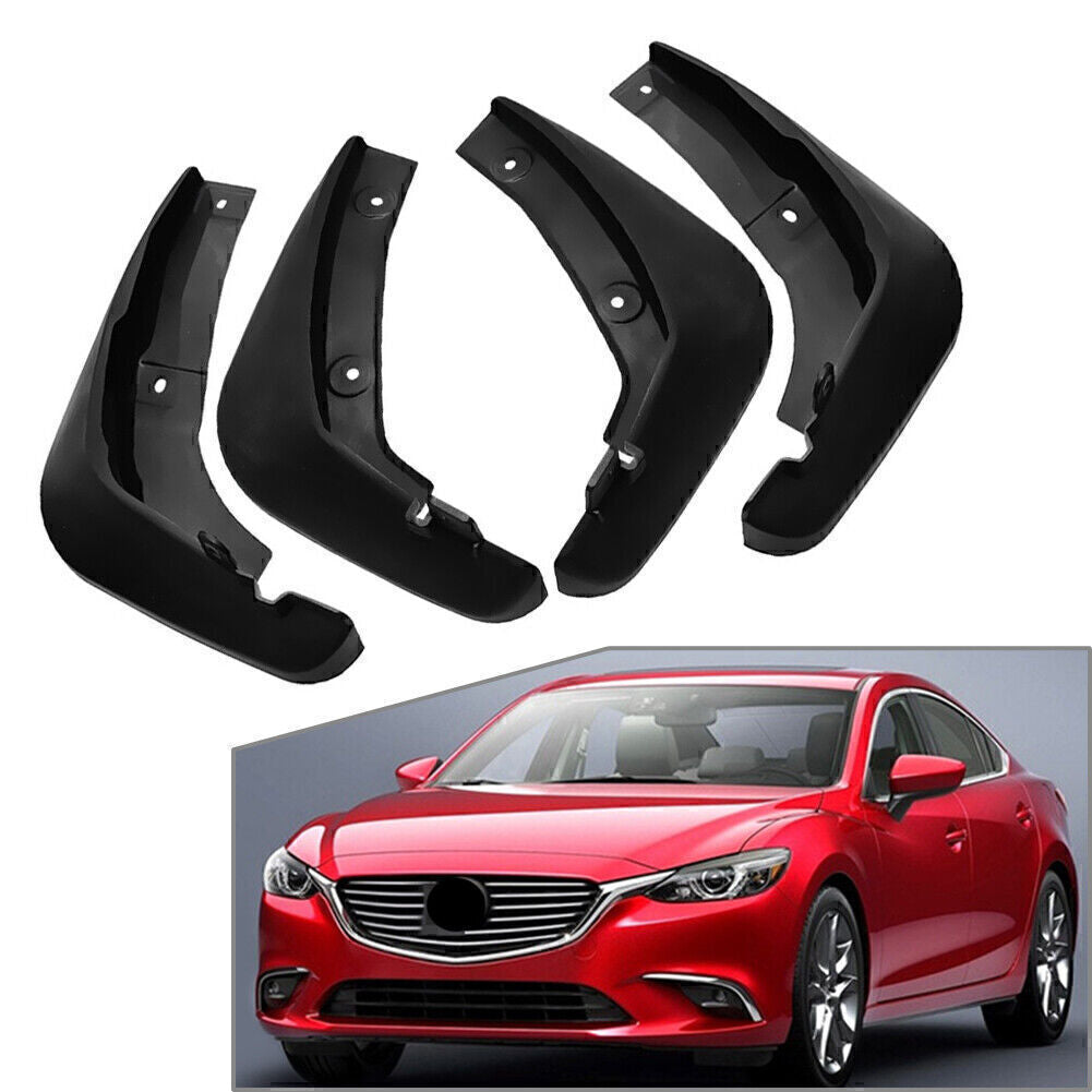 ya 5 8.7 Mud Flaps Mudguards Splash Guards Fit for Mazda 6 GJ GL 2013-2019 2014 2015 2016 17
