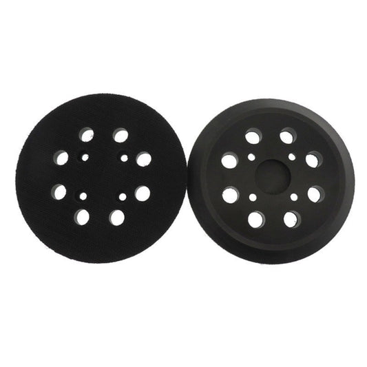 ya 14 2PCS 5 Inch Backing Pads Wheel for Sander 8 Hole Dust Extraction Nonslip Rubber