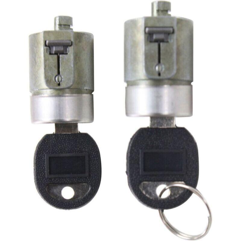 ya 5 8.7 Door lock cylinder with 2 black keys suitable for Chevrolet for GMC 2-piece set 9591963