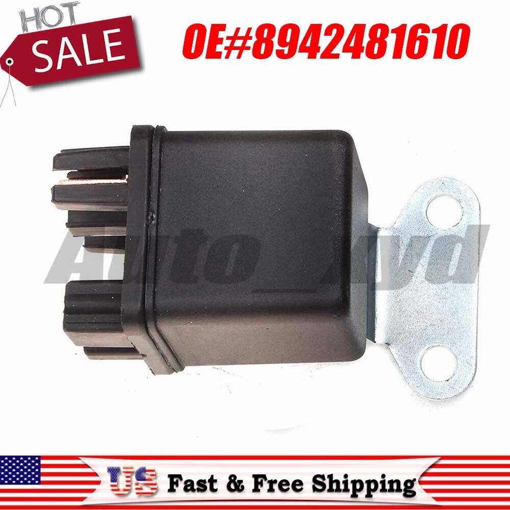 ya 1 7.4 1X 8942481610 Relay Glow Plug 12V for Isuzu Hitachi EX35U EX27U EX50U ZAXIS35U