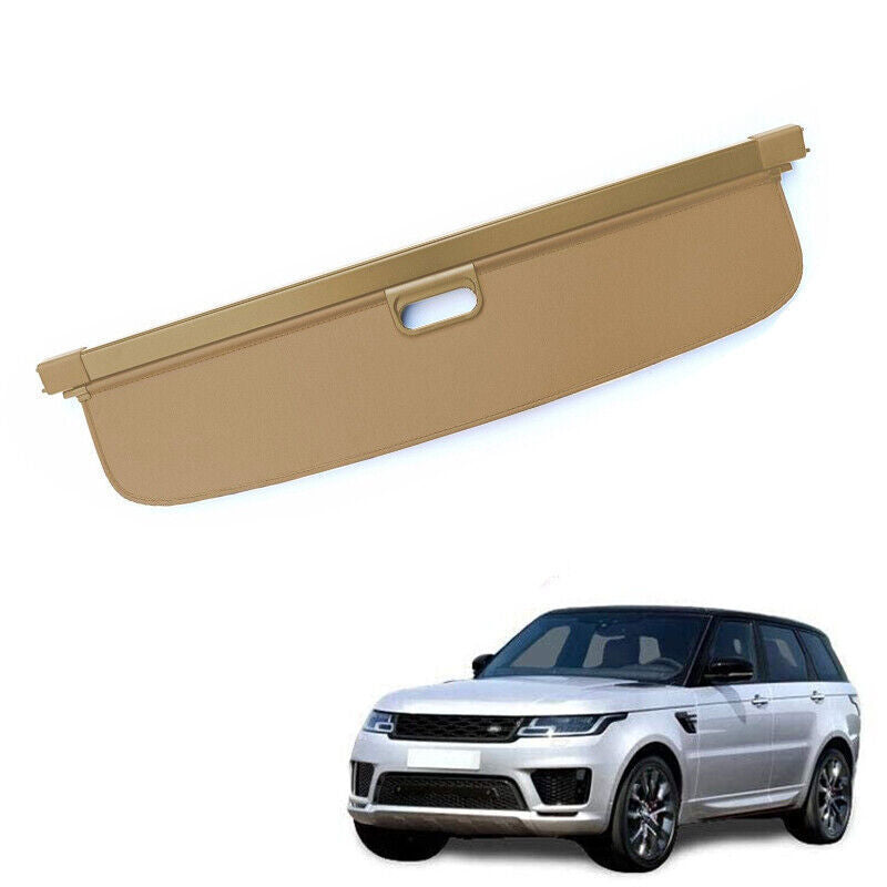 ya 2 7.14 for Range for Rover Sport 2014-23 Beige Cargo Security Trunk Cover Retractable Decor