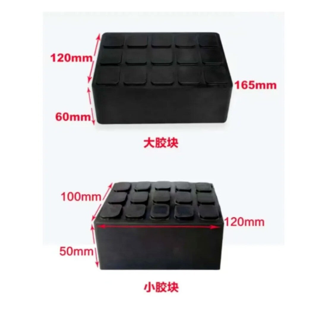 ya 1 7.1 1PC Car Lift Solid Rubber Pad Rubber Four-Wheel Alignment Scissor Lift