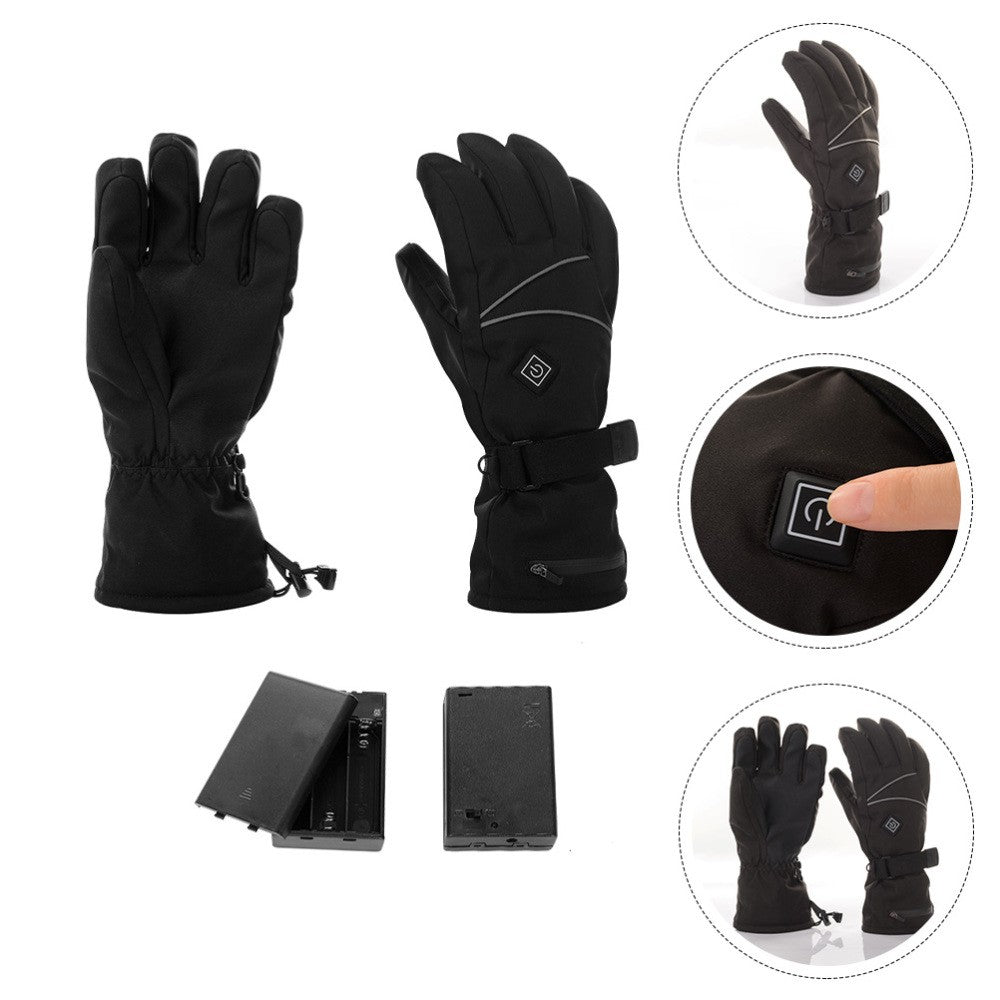 ya 2 7.16 Heated Gloves Fitness Work Hand Warming for Men Portable Heating Ski