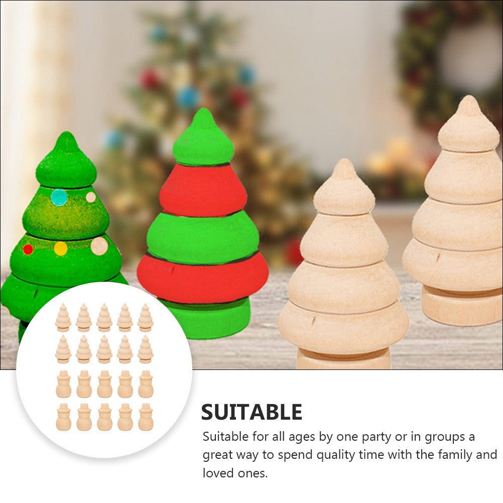 ya 25 20 Pcs Finger Puppets Crafts Creative Decoration Kid Paintable Or ments