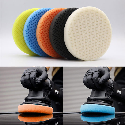 ya 12 5.22.2 2Pcs 6 Inch Car Buffing Pad Polishing for Drill Sponge Waxing Foam Polishing