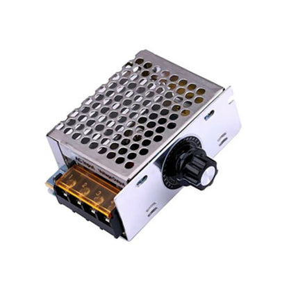 ya 5 8.7 4000W 220V Voltage Regulator Motor Control Thermostat (Silver)