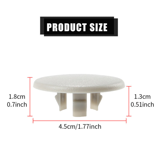 ya 8 5.26 2PCS Grey Rear Armrest for SEAT Bolt Cover Cap Fit TAHOE for GMC YUKON XL 07-18 15279689
