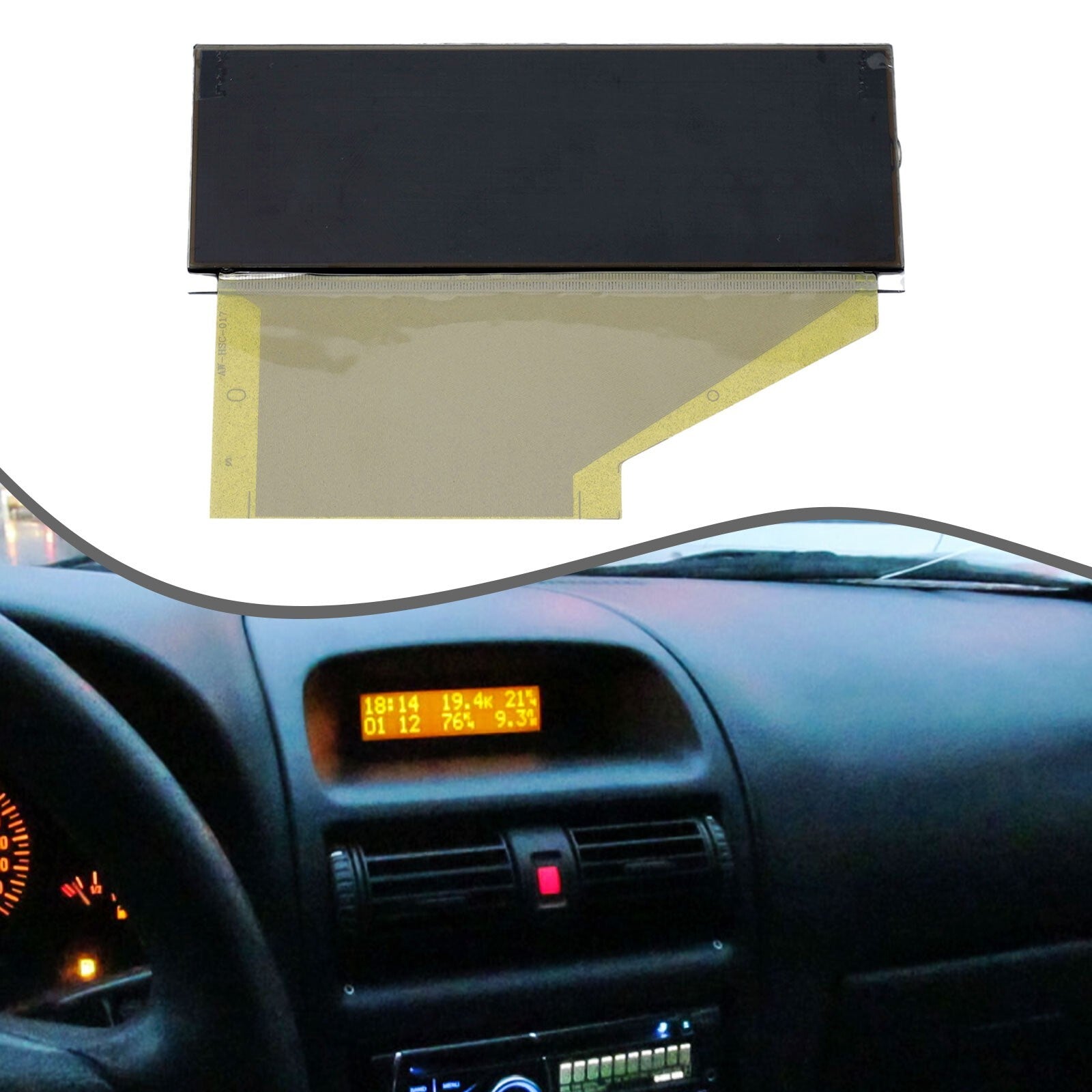 ya 2 7.15 LCD Display Ribbon Easy Installation for for Opel ASTRA Info Display 024461677