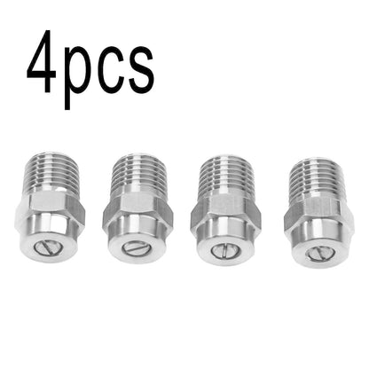 ya 26 Thread Type Pressure Washer Nozzle Washer Nozzle 4000PSI 4pcs 4x Adapter