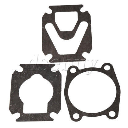 ya 14 48PCS Blcak Paper Pad Air Compressor Valve Repair Kit Parts Valve Plate