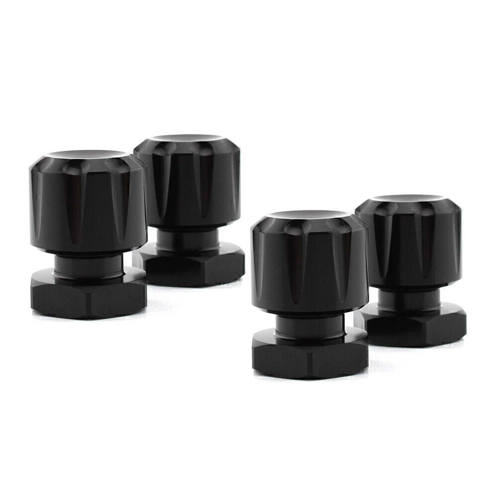ya 5 8.7 4x Solo Mounting Nuts Bolts for Harley Road King Road Glide Softai Fat Boy Black