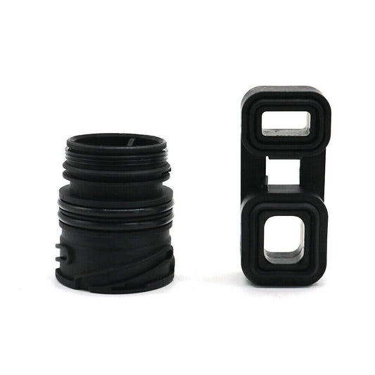 ya 2 6.29 2Pcs Adaptor+Sealing Sleeve for BMW 128I 2010-2013 325I 2006 X1 24347588724 NEW