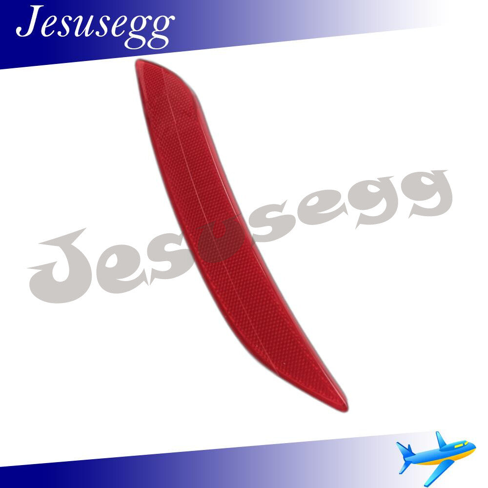 ya 27 6.18.2 Rear Bumper Reflector Left Side 63147191767 for BMW Z4 Series E89 2008-2016 Red