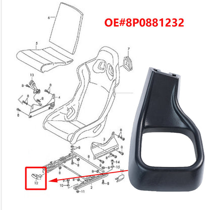 ya 5 8.7 for SEAT Adjustment Handle Lever Front Right Black for Audi A3 8P TT 8J R8 8P0881232