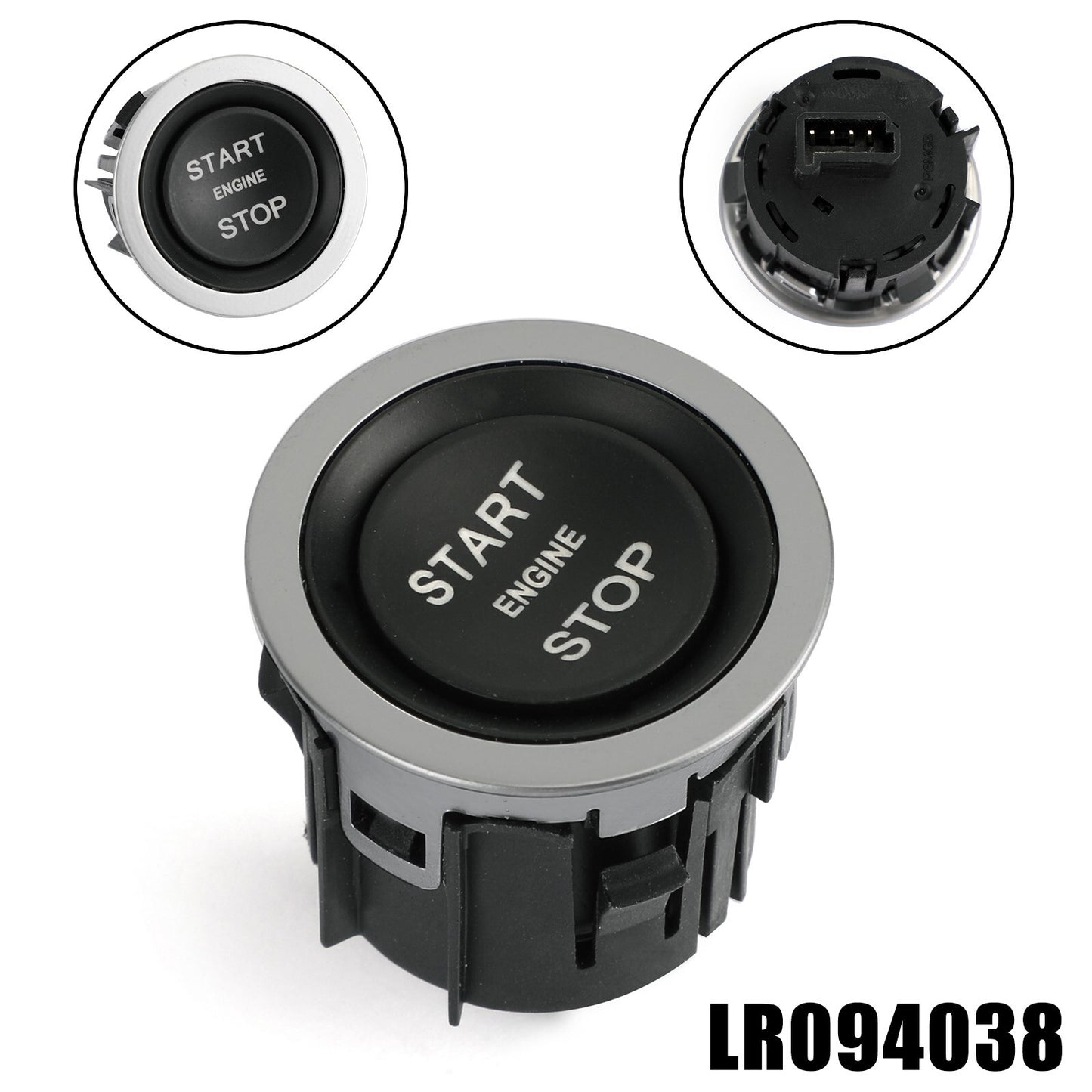ya 1 8.5.2 Start Stop Engine Button Push Button Switch Cover LR094038 Fit for Land Rover SPORT