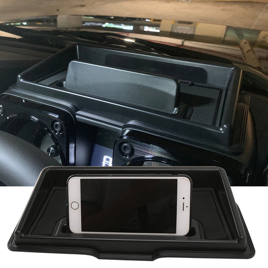 ya 1 7.8 Dashboard Storage Box Phone Holder Tray for Suzuki Jimny 2019-2022 Multifunction
