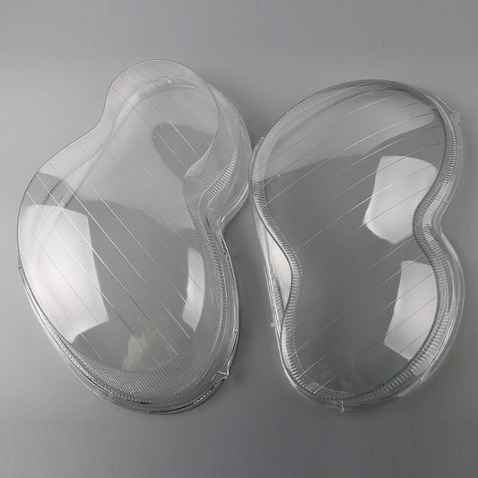 ya 13 5.27.2 2Pcs Headlight Lens Cover Left+Right Side Replacement For 2001-2007 C-Class W203