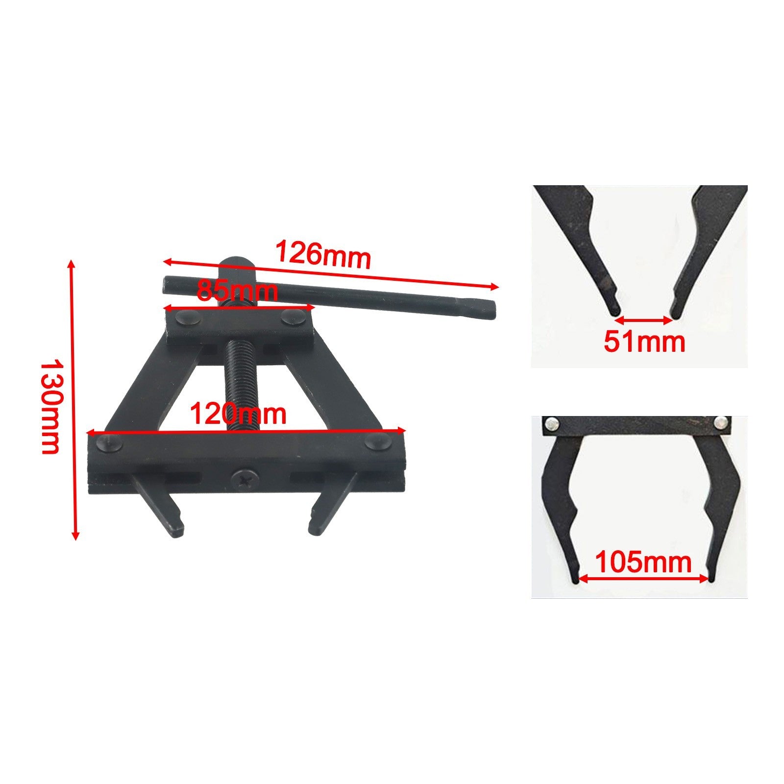 ya 14 Motorcycle Chain Connector Tool with Secure Grip and Tightener feature