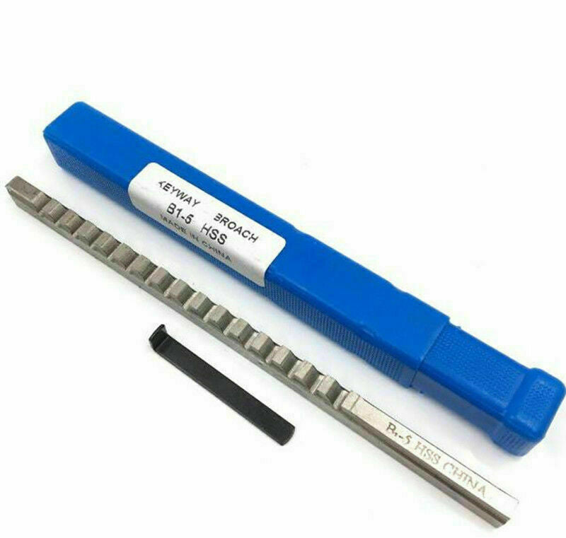 5mm B1 Push-Type Keyway Broach HSS Metric Size CNC Machine Tool