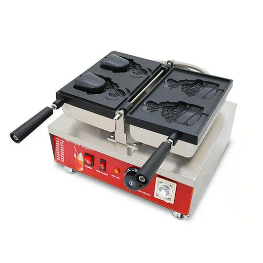 ya 25 Electric Waffle Maker Animal Shape Taiyaki Machine Ice Cream Cone Machine