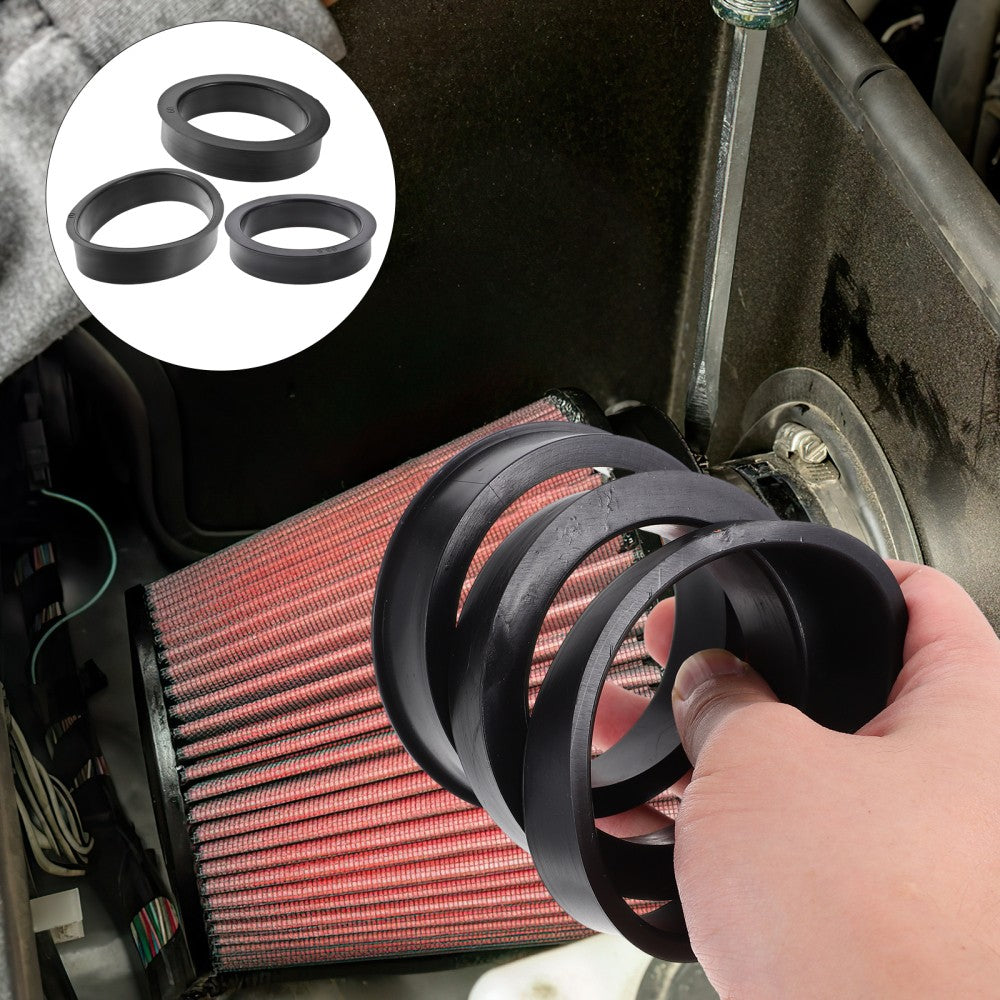 ya 12 5.22 3 Pcs Air Filter Adapter Rings R-ep Reducing Perfor for MANce Conical Rubber